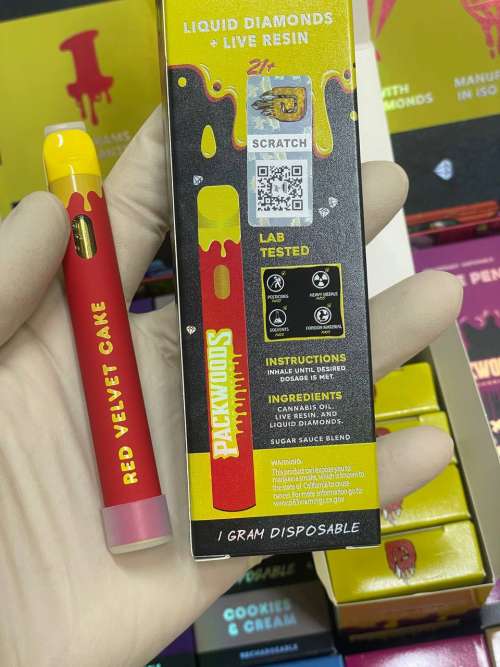 Round Packwoods - Diamond + Live Resin