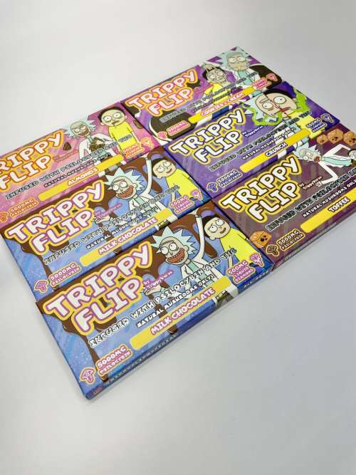 Trippy Flip Chocolate Bars - Psylocyben + THC SALE!