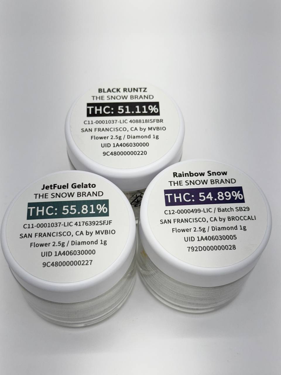 SO Diamond Infused Snow Jars Bundle NEW Flavors! SALE!