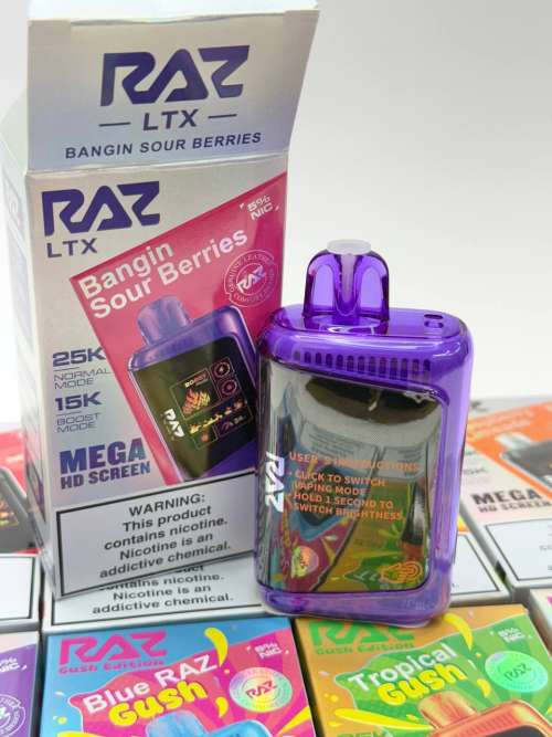 RAZ LTX Nicotine Vapes
