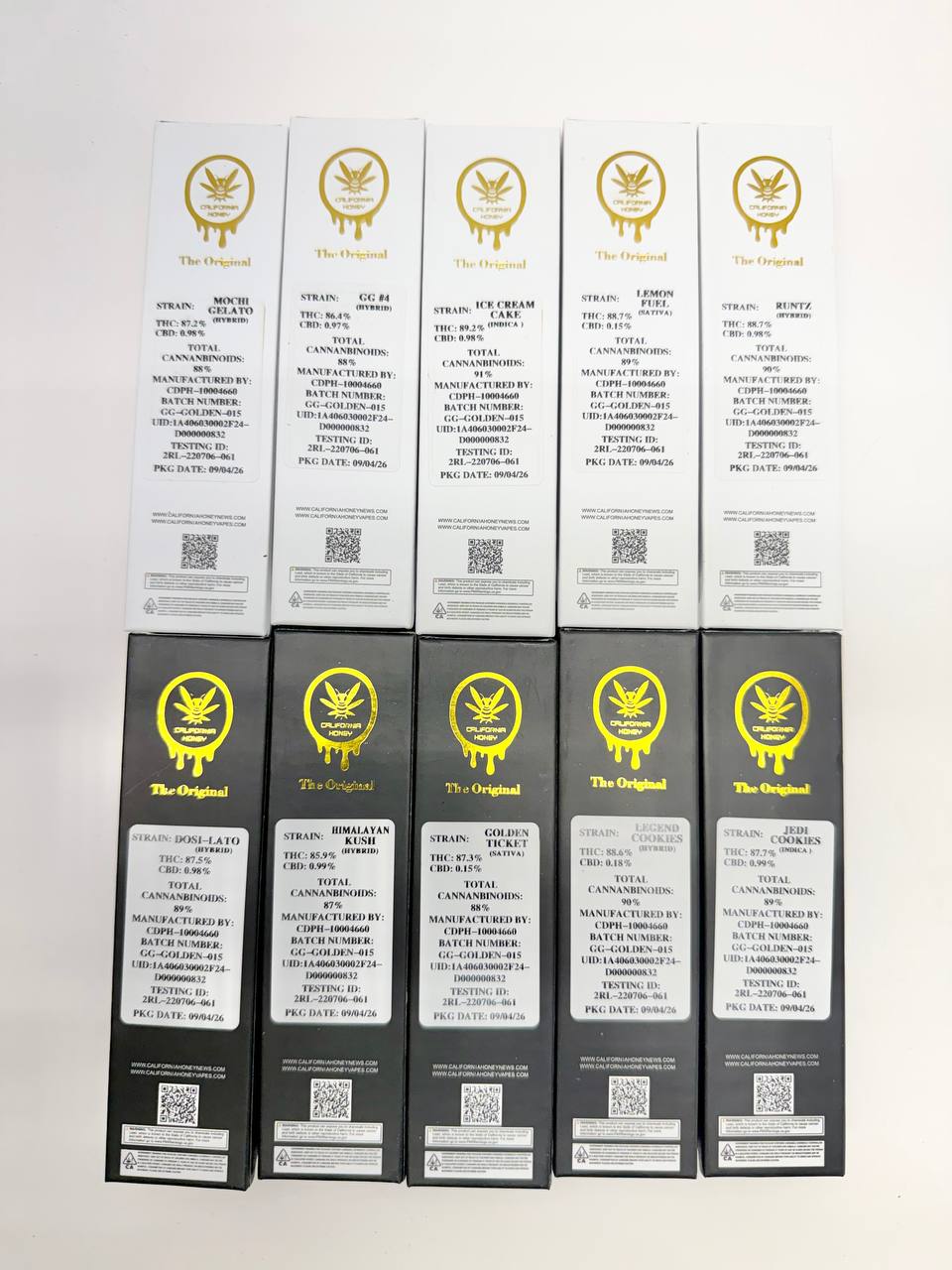 California Honey 1G Vapes ALL NEW - Image 3